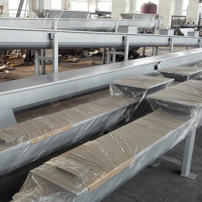 10t/H Shaftless Screw Conveyor 304 Stainless Steel Sludge And Cinder Conveying Equipment