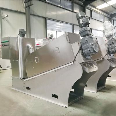12m3/H Spiral Sludge Dewatering Machine Stainless Steel Coal Slime Sludge Dewatering