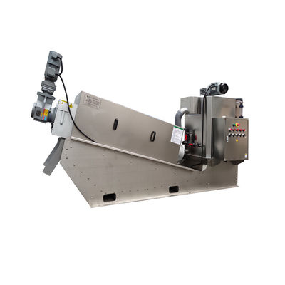 12m3/H Spiral Sludge Dewatering Machine Stainless Steel Coal Slime Sludge Dewatering