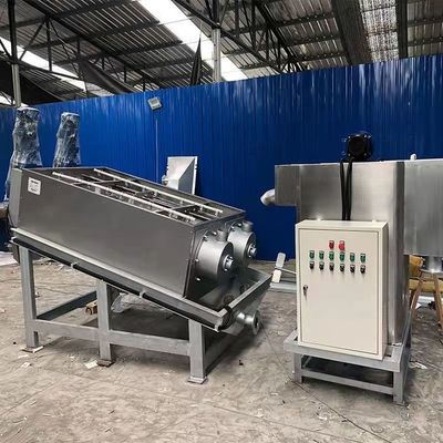 12m3/H Spiral Sludge Dewatering Machine Stainless Steel Coal Slime Sludge Dewatering