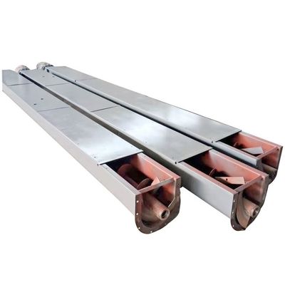 2m3/H Carbon Steel Screw Conveyor Coal Ash Grain Shaftless Spiral Conveyor System