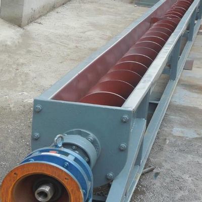 2m3/H Carbon Steel Screw Conveyor Coal Ash Grain Shaftless Spiral Conveyor System