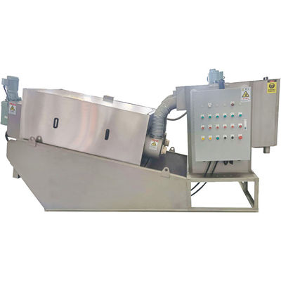 20m3/H Spiral Sludge Dewatering Machine Farm Manure Sludge Treatment Equipment