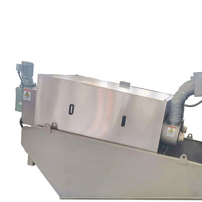 20m3/H Spiral Sludge Dewatering Machine Farm Manure Sludge Treatment Equipment