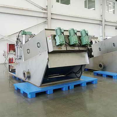 20m3/H Spiral Sludge Dewatering Machine Farm Manure Sludge Treatment Equipment