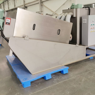 20m3/H Spiral Sludge Dewatering Machine Farm Manure Sludge Treatment Equipment