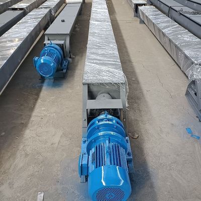 3m3/H U Type Carbon Steel Shaftless Screw Conveyor Feed Sludge Shaft Spiral Conveyor