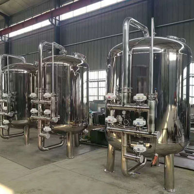 30m3/H Carbon Steel Activated Carbon Filter River Groundwater Shallow Sand Multimedia Filter