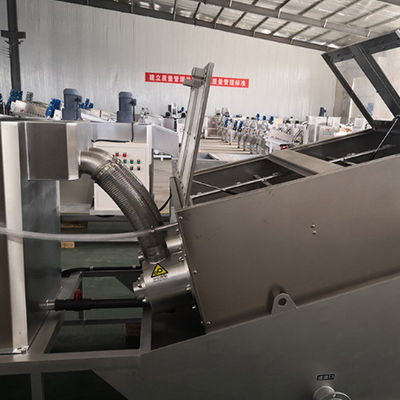 50m3/H Screw Press Sludge Dewatering Machine for Chemical Plant