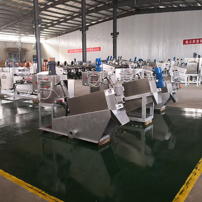 50m3/H Screw Press Sludge Dewatering Machine for Chemical Plant