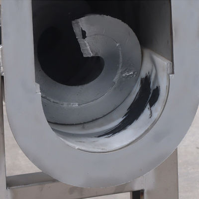 U Groove Shaftless Screw Conveyor Breeding Textile Factory Sludge Spiral Conveyor