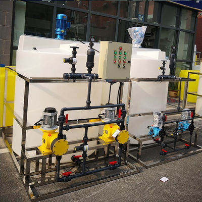 2000L/h Automatic Polymer Dosing Unit with 0.18kW Dry Powder Mixer