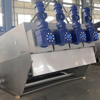 Industrial Volute Sludge Dewatering Machine for Poultry Duck Pig Fecal