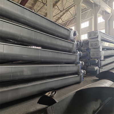 Sewage Treatment Plant Shaftless Spiral Conveyor Grid Residue Conveyor Equipment
