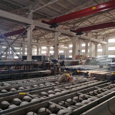 Sewage Treatment Plant Shaftless Spiral Conveyor Grid Residue Conveyor Equipment
