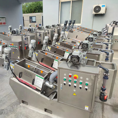 Pig And Chicken Manure Screw Press Sludge Dewatering Machine Integrated