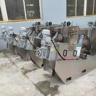Pig And Chicken Manure Screw Press Sludge Dewatering Machine Integrated