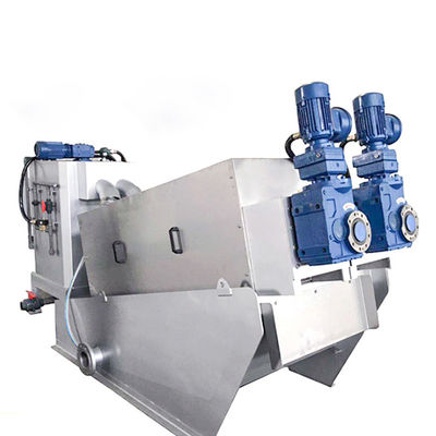 Spiral Petrochemical Oily Sludge Dewatering Machine For Food Factory