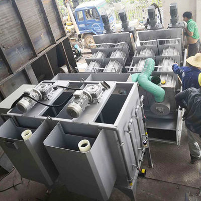 Spiral Petrochemical Oily Sludge Dewatering Machine For Food Factory