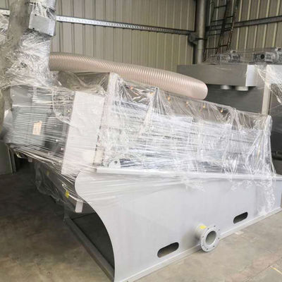 Spiral Petrochemical Oily Sludge Dewatering Machine For Food Factory