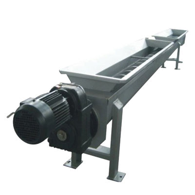 U Shaped Screw Belt Conveyor Shaftless for Mortar Grain Sludge Carbon Ash Concrete