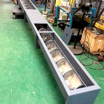 U Shaped Screw Belt Conveyor Shaftless for Mortar Grain Sludge Carbon Ash Concrete