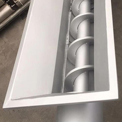 U Shaped Screw Belt Conveyor Shaftless for Mortar Grain Sludge Carbon Ash Concrete