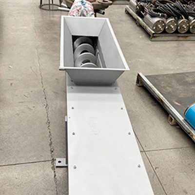 U Shaped Screw Belt Conveyor Shaftless for Mortar Grain Sludge Carbon Ash Concrete