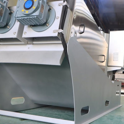 Industrial Volute Sludge Dewatering Machine Sewage Farm Fecal Wastewater Treatment