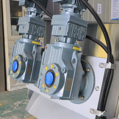 Industrial Volute Sludge Dewatering Machine Sewage Farm Fecal Wastewater Treatment
