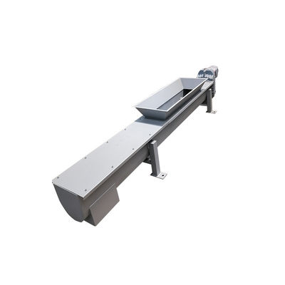 U Type Screw Conveyor For Sludge Cement Cinder Ore Grain