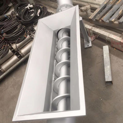U Type Screw Conveyor For Sludge Cement Cinder Ore Grain