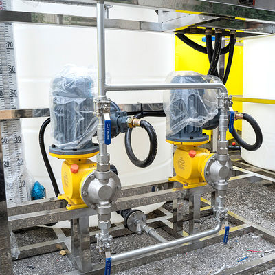 PAC / PAM Automatic Dosing System PE Chloric Acid Alkali Dioxide