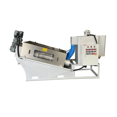 Full Automatic Screw Type Sludge Dewatering Machine Solid Liquid Separation