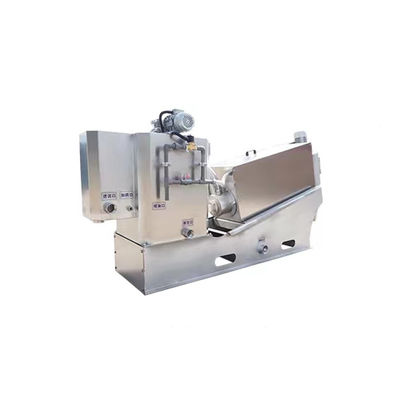 Full Automatic Screw Type Sludge Dewatering Machine Solid Liquid Separation