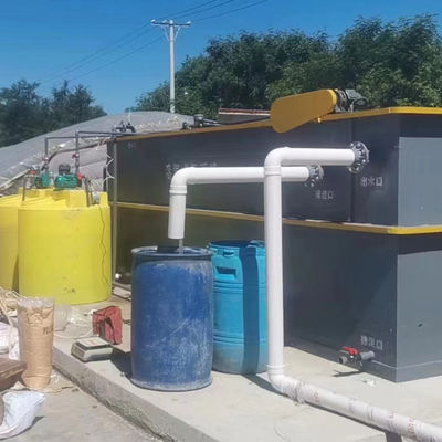 100m3 Carbon Steel Dissolved Vapor Flotation Machine Domestic Sewage Treatment