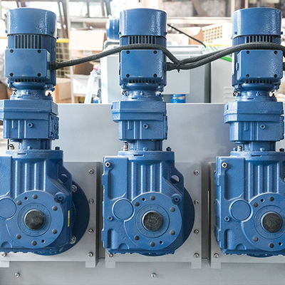 Spiral Type Screw Press Sludge Dewatering Machine SS 304 Material