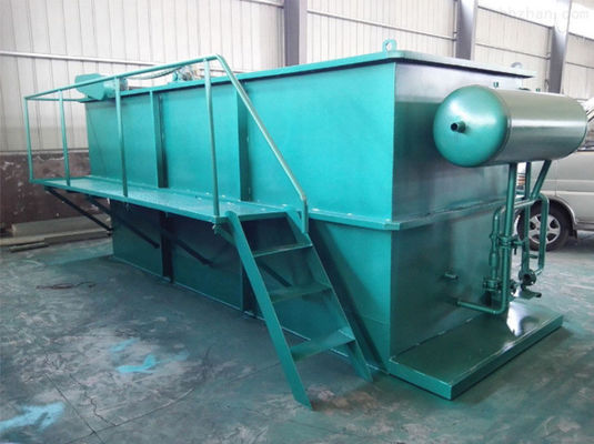 10m3 Horizontal Flow Dissolved Air Flotation Removal Of Suspended Flocs