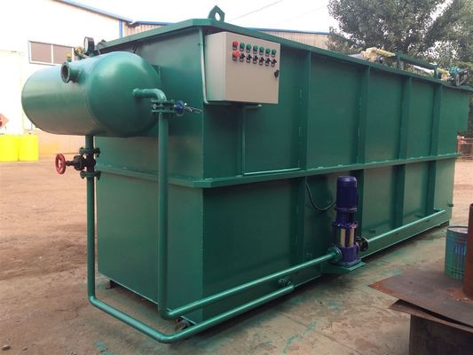 10m3 Horizontal Flow Dissolved Air Flotation Removal Of Suspended Flocs