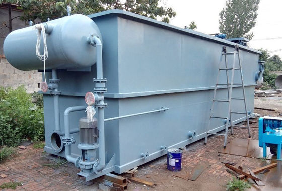 10m3 Horizontal Flow Dissolved Air Flotation Removal Of Suspended Flocs