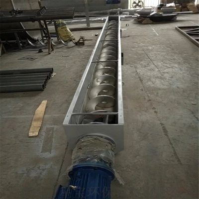 304 Stainless Steel Agricultural Screw Conveyor Carbon Steel Shaftless Feeder