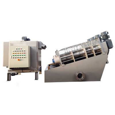 Mobile Stacked Screw Sludge Dewatering Machine Automatic Screw Press