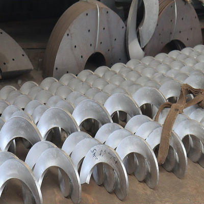 Stainless Steel Silo Cement Screw Conveyor Machine Spiral For Powder