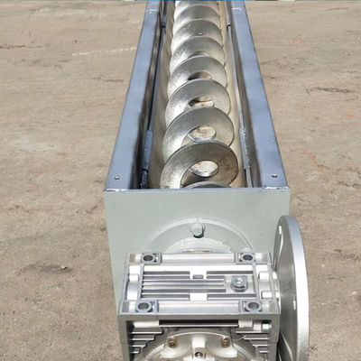 Stainless Steel Silo Cement Screw Conveyor Machine Spiral For Powder