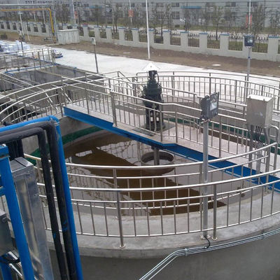 Sewage Sedimentation Tank Center Drive Sludge Scraper 304 Stainless Steel