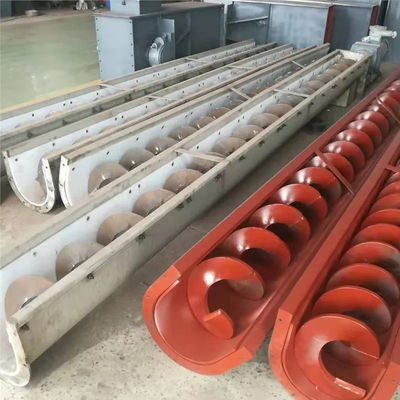 Stainless Steel Shaftless Pellet Screw Conveyor Cement Spiral Auger