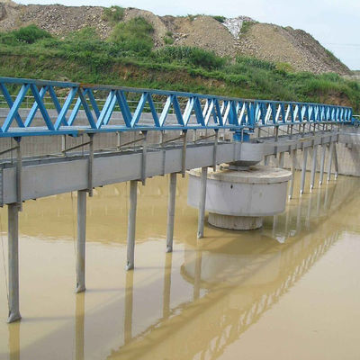 304 Stainless Steel Bridge Style Sludge Scraper Machine Air Flotation Tank Mud Scraper