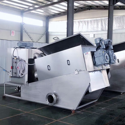 Screw Press Sludge Dewatering Equipment Automatic Volute Dewatering Machine