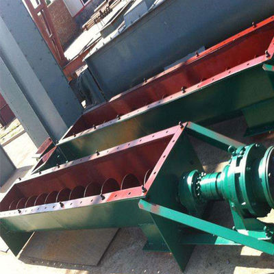 Shaftless U Type Lime Spiral Screw Conveyor Inclined Horizontal Industrial