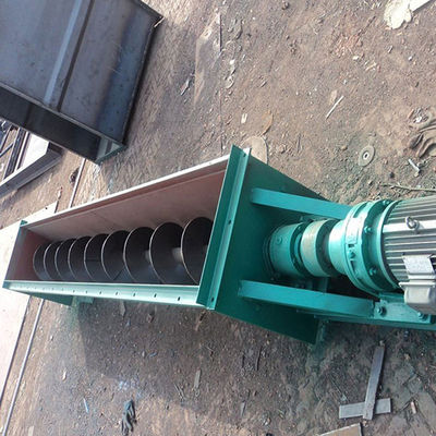 Shaftless U Type Lime Spiral Screw Conveyor Inclined Horizontal Industrial